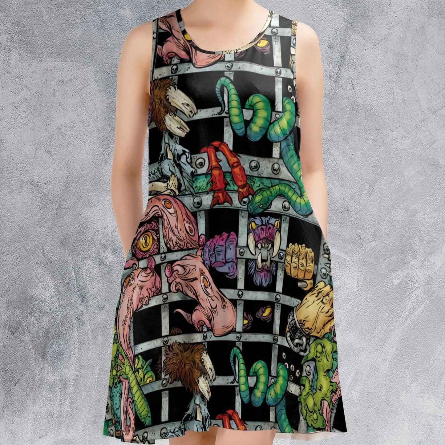 Sleeveless Dress - M7DSMX4Q