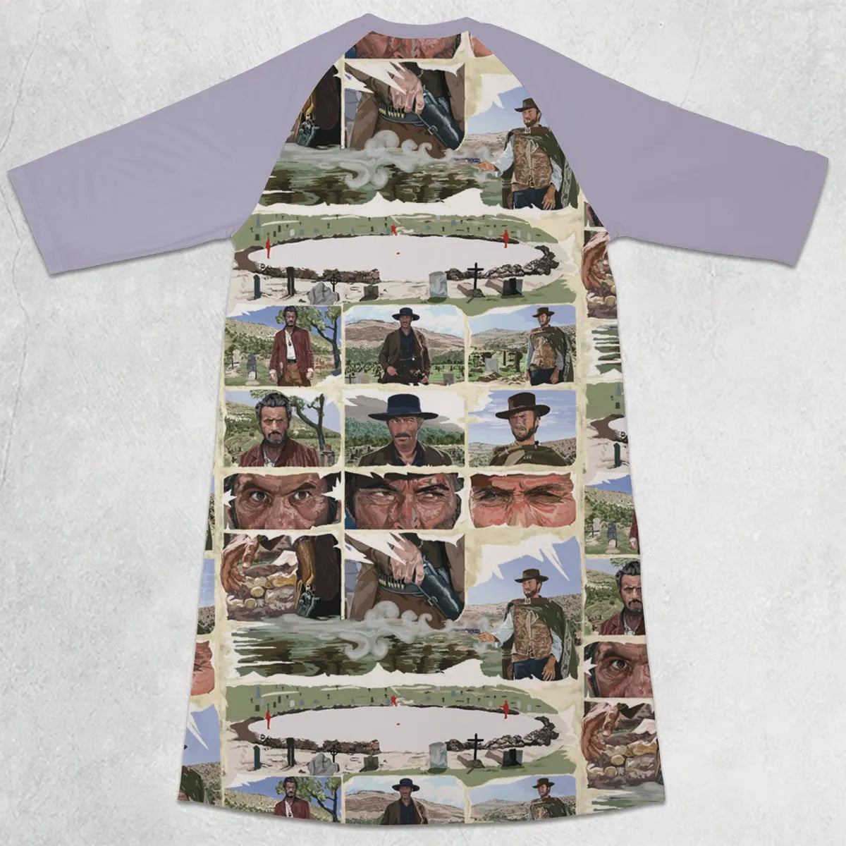 3/4 Sleeve Raglan Dress - M9SP9HXG