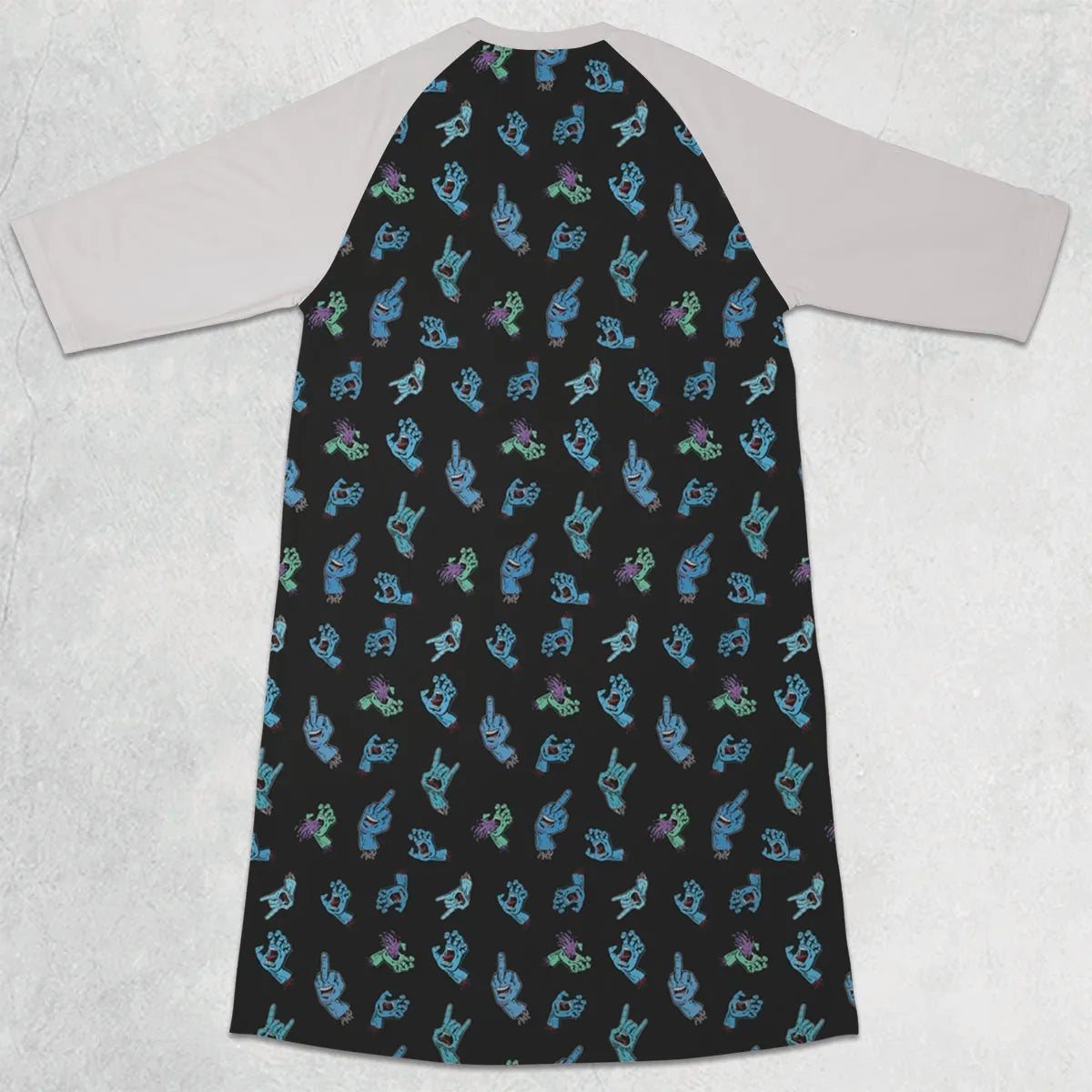 3/4 Sleeve Raglan Dress - PP6YY1QJ