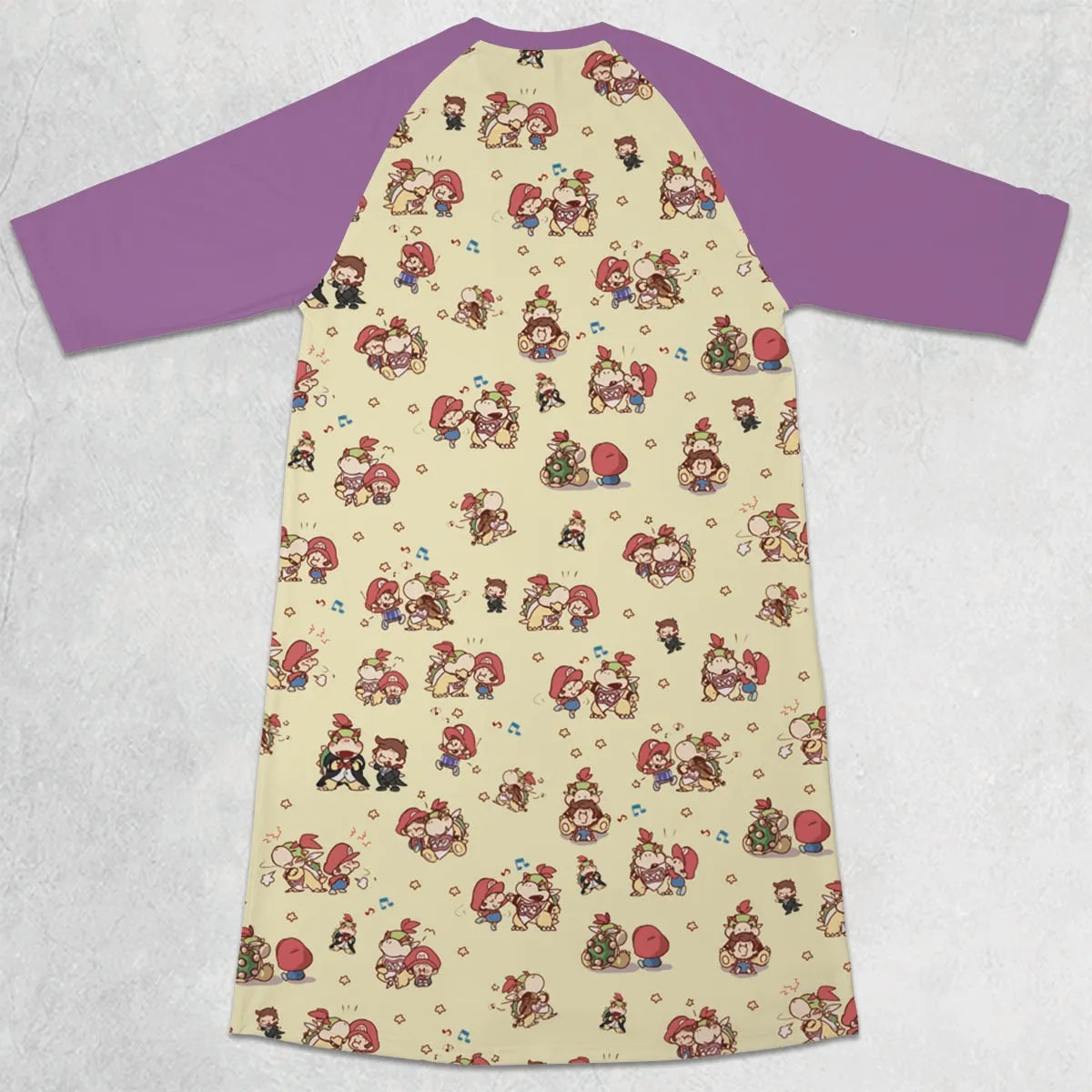 3/4 Sleeve Raglan Dress - KSFAXAHE