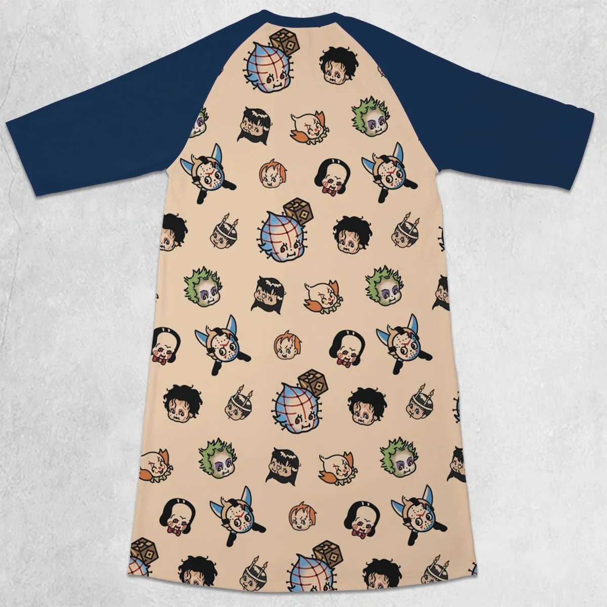 3/4 Sleeve Raglan Dress - L5YWTKG4