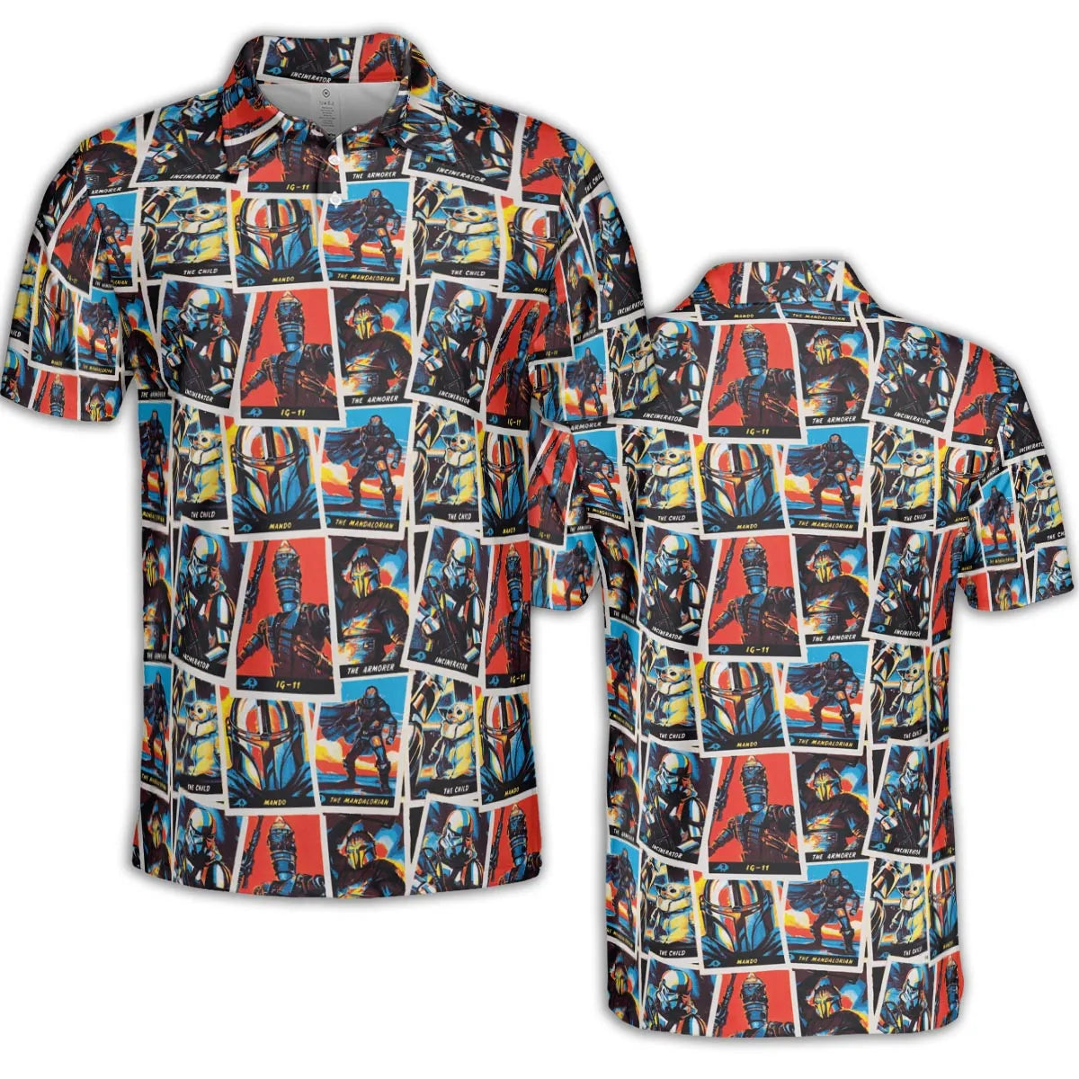AOP Men/Women Polo Shirt - JXK3U5WJ