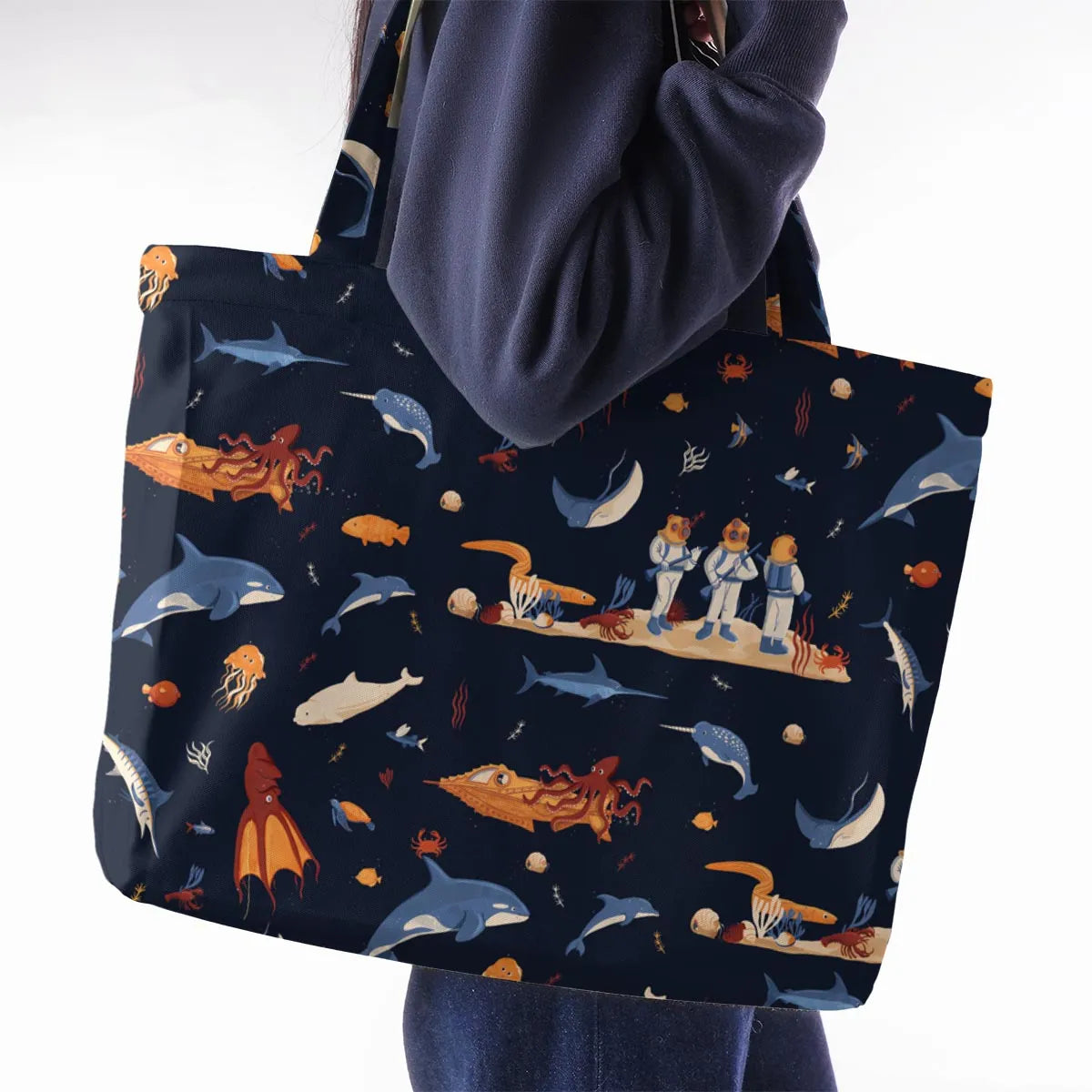 Large Tote Bag - Q6RCCR8F