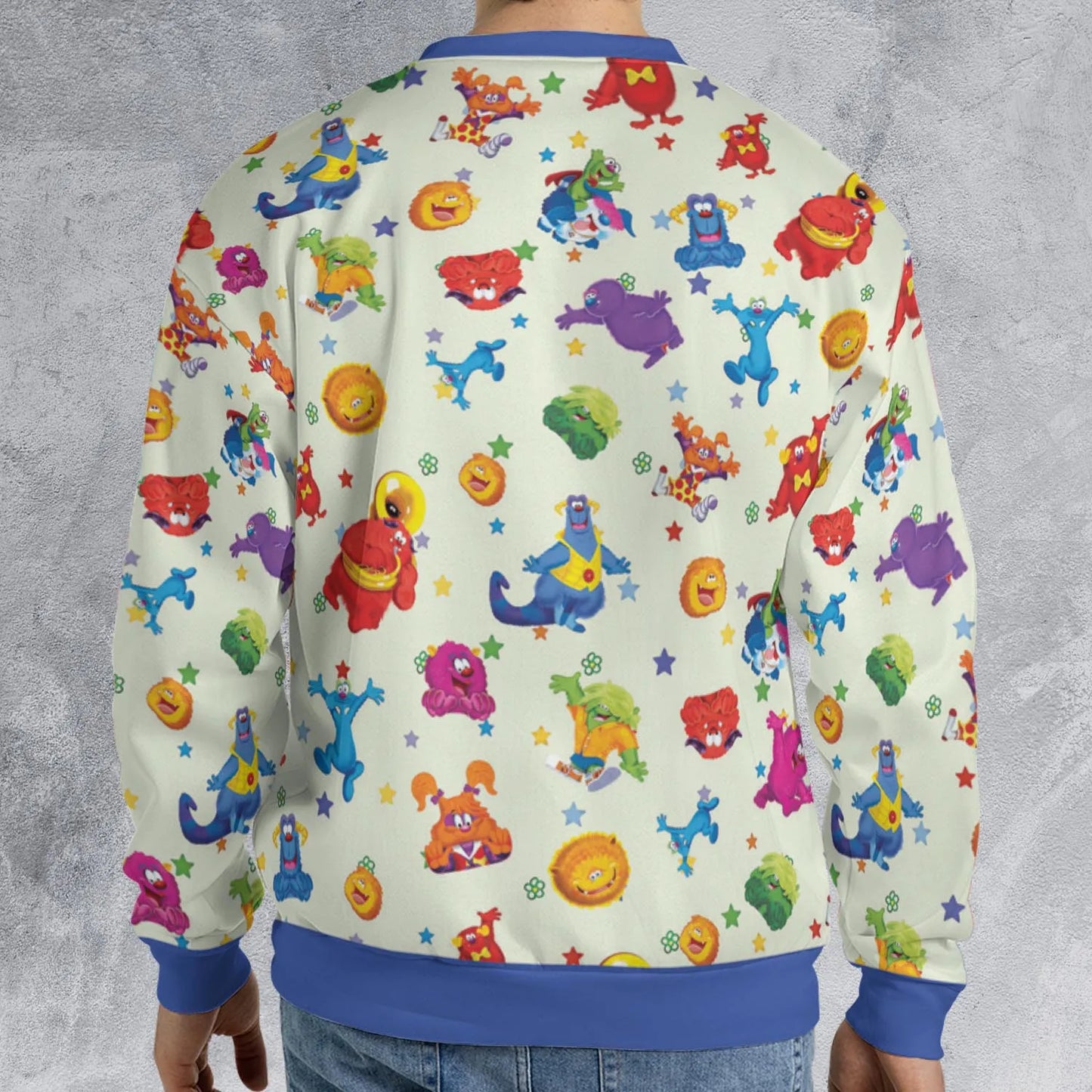 All-over Print Sweatshirt - N4YZ4BNH