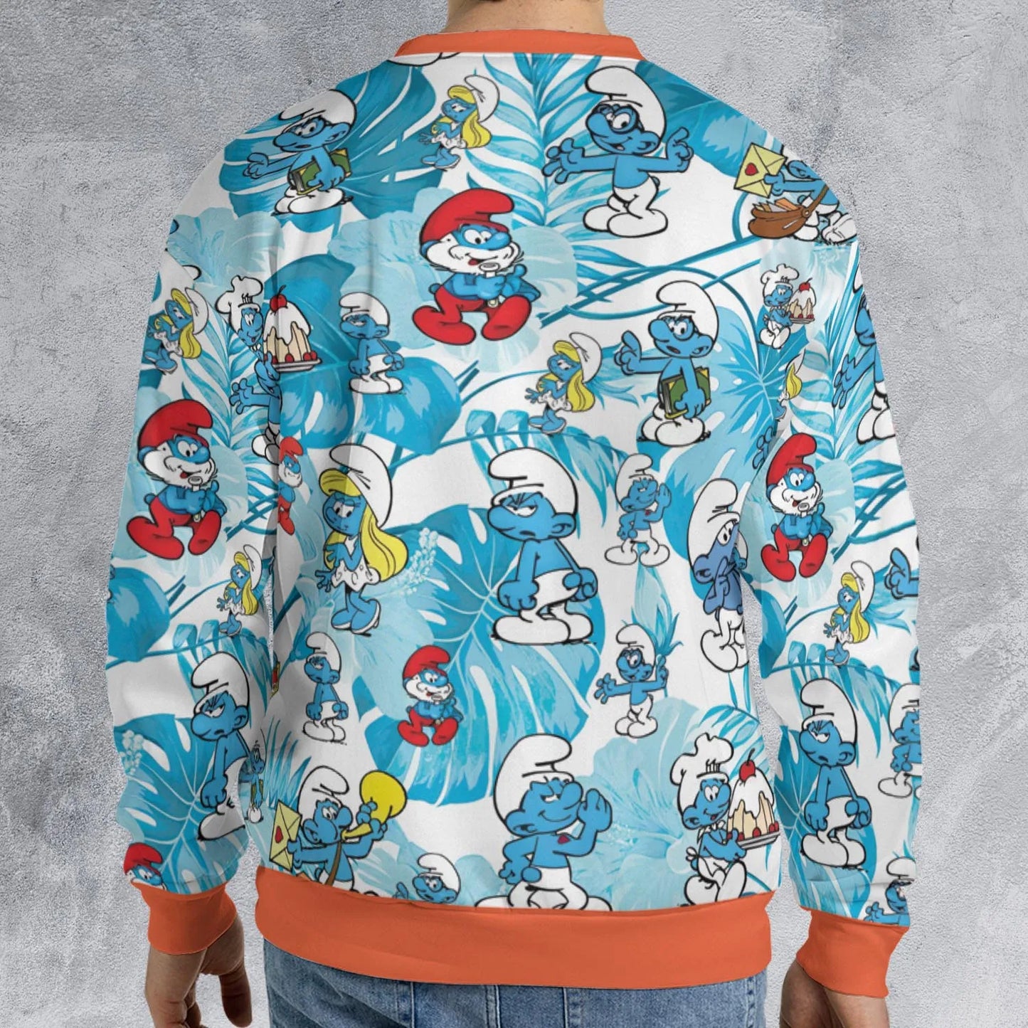 All-over Print Sweatshirt - 4URDY83B