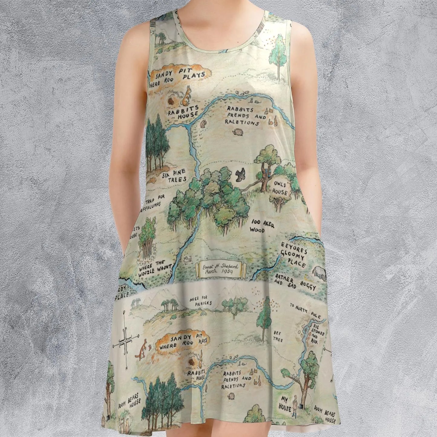 Sleeveless Dress - WN5A5UV7