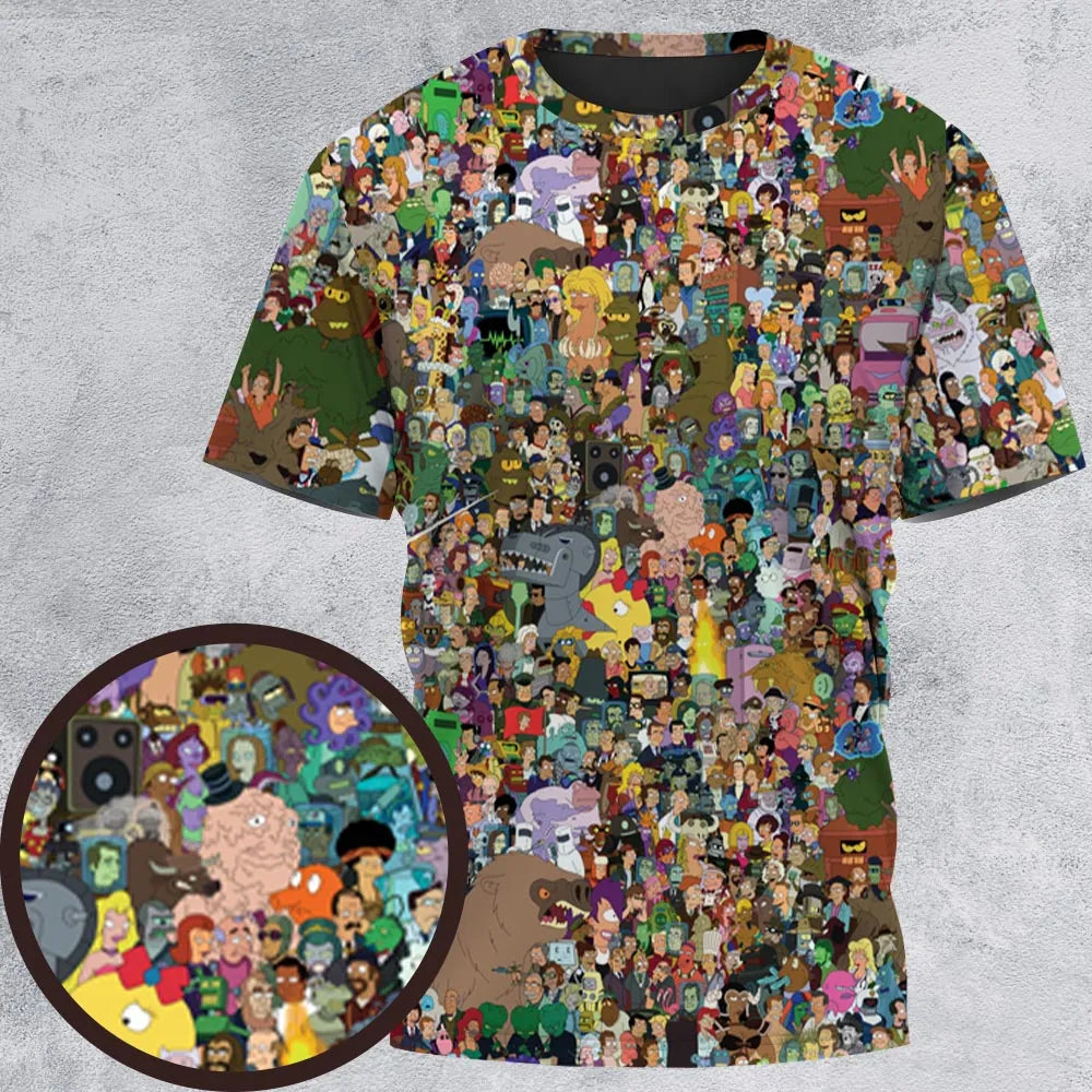All-Over Print Unisex T-Shirt - PQK1SZX6
