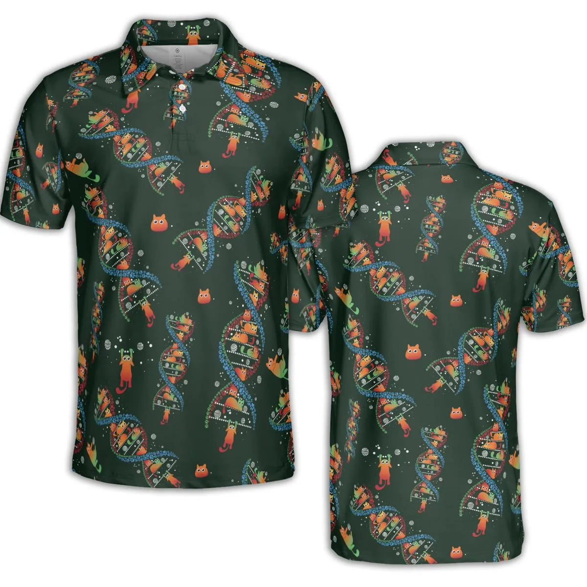AOP Men/Women Polo Shirt - Y1UPXJYP