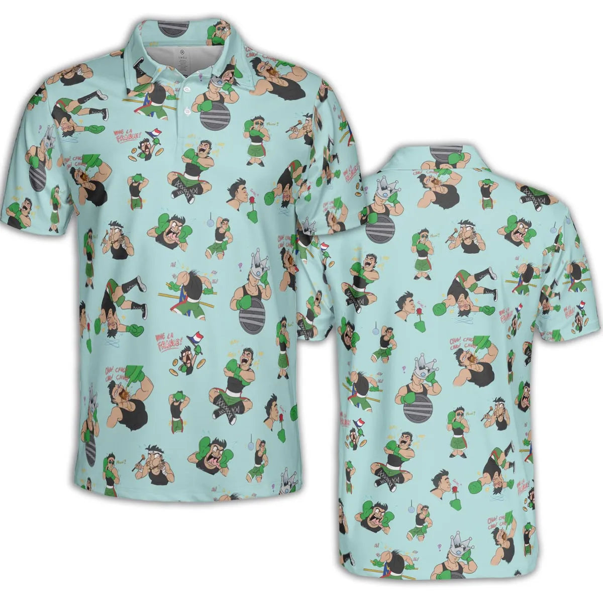 AOP Men/Women Polo Shirt - 3BE4T4AN