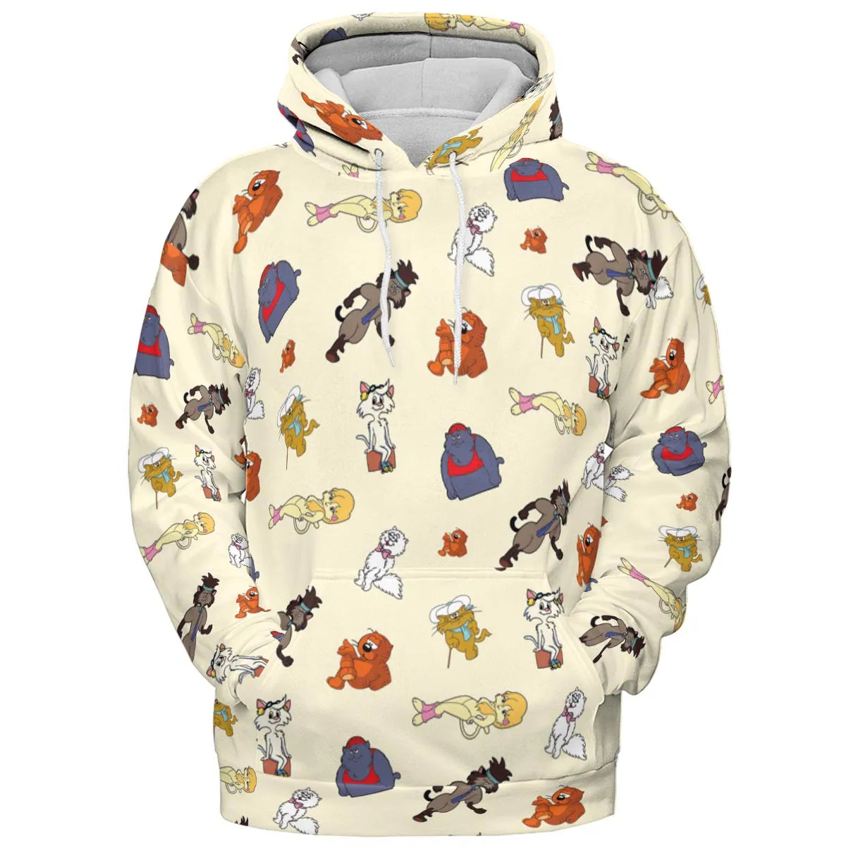 All-over Print Hoodie - 2XB41BJR