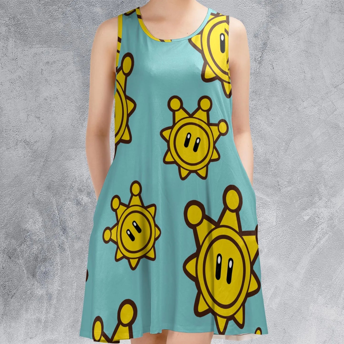 Sleeveless Dress - RJGJWDSA