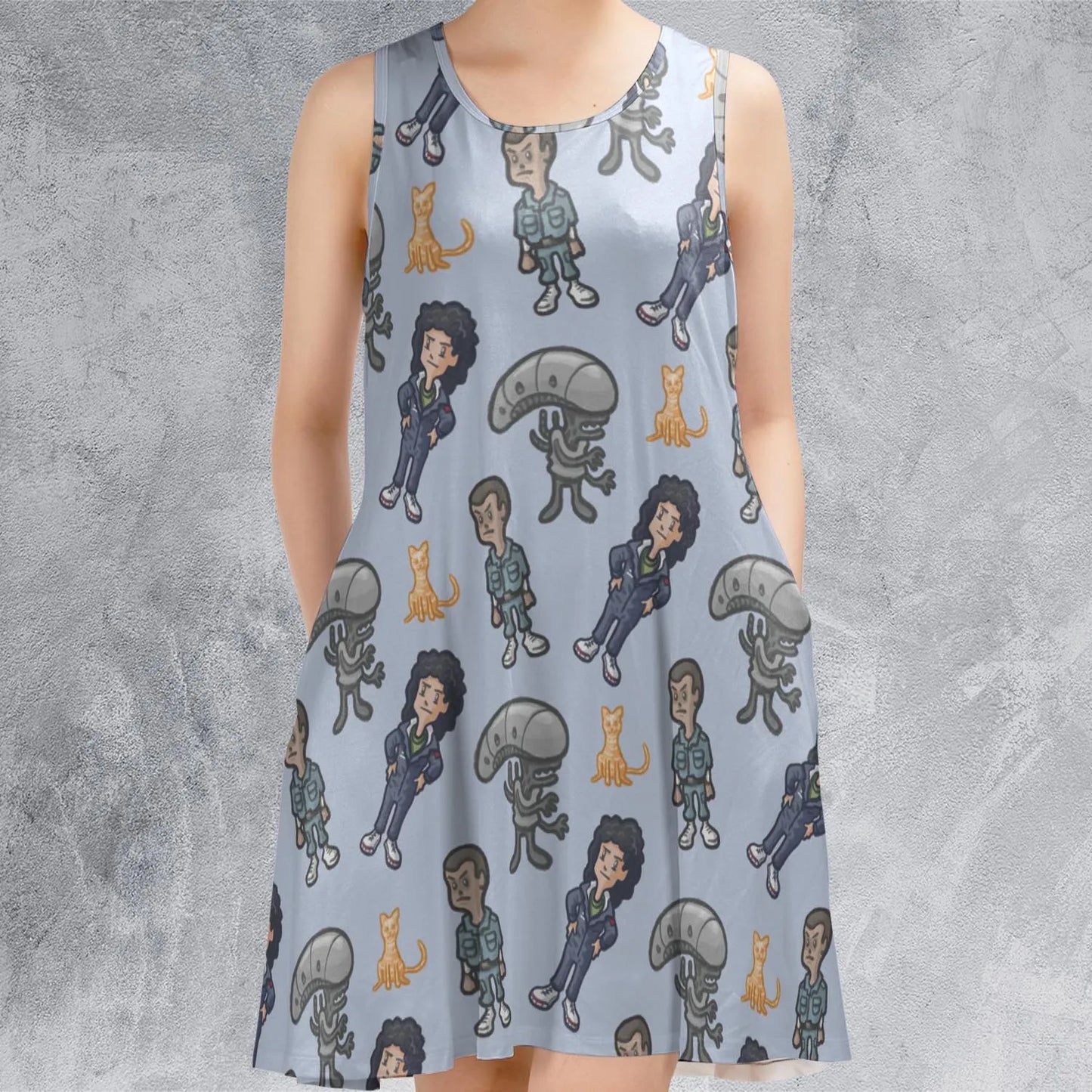 Sleeveless Dress - YMQ1FT3W