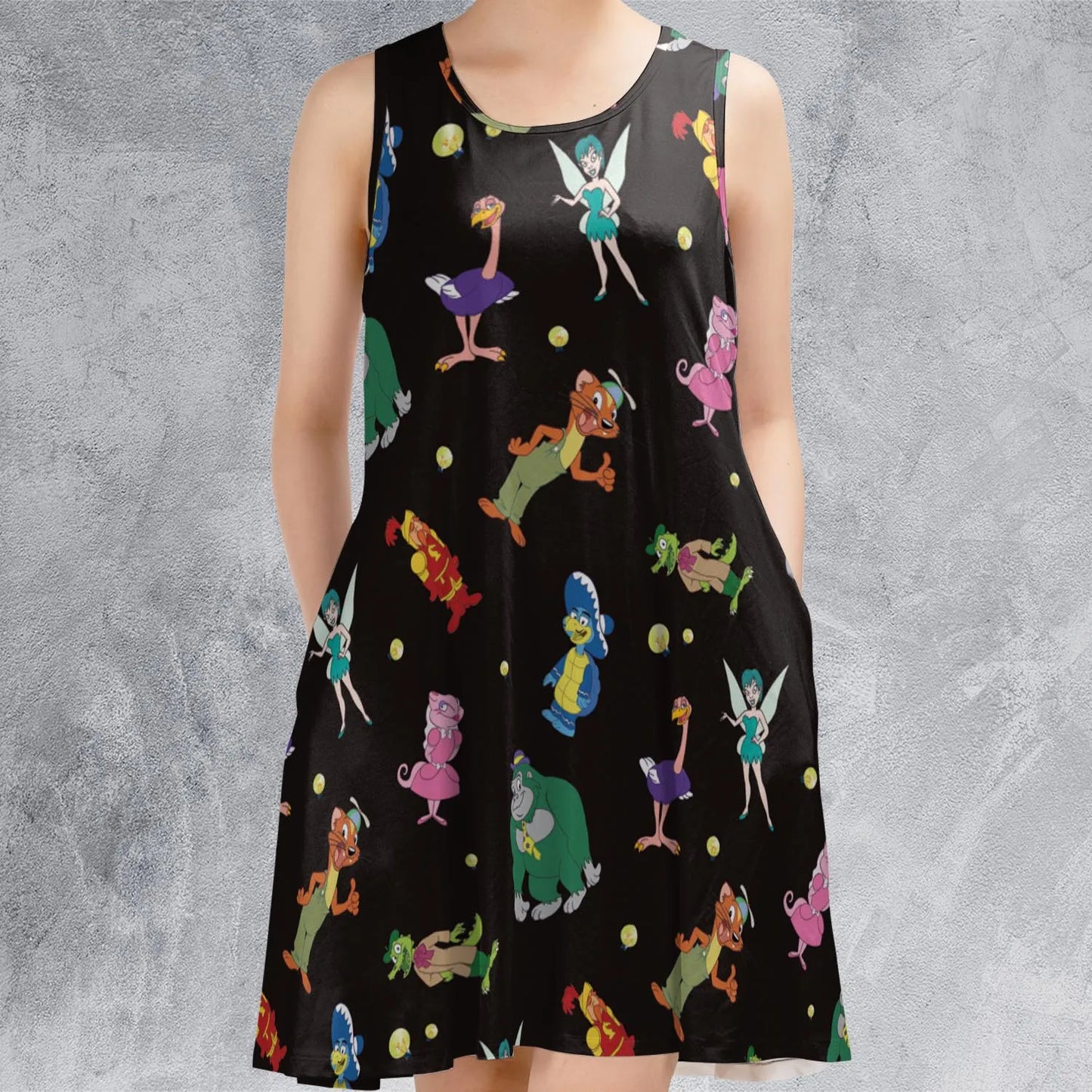 Sleeveless Dress - RBFF33DE