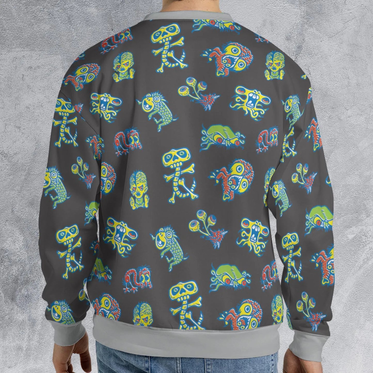 All-over Print Sweatshirt - 8S5TJ4NS