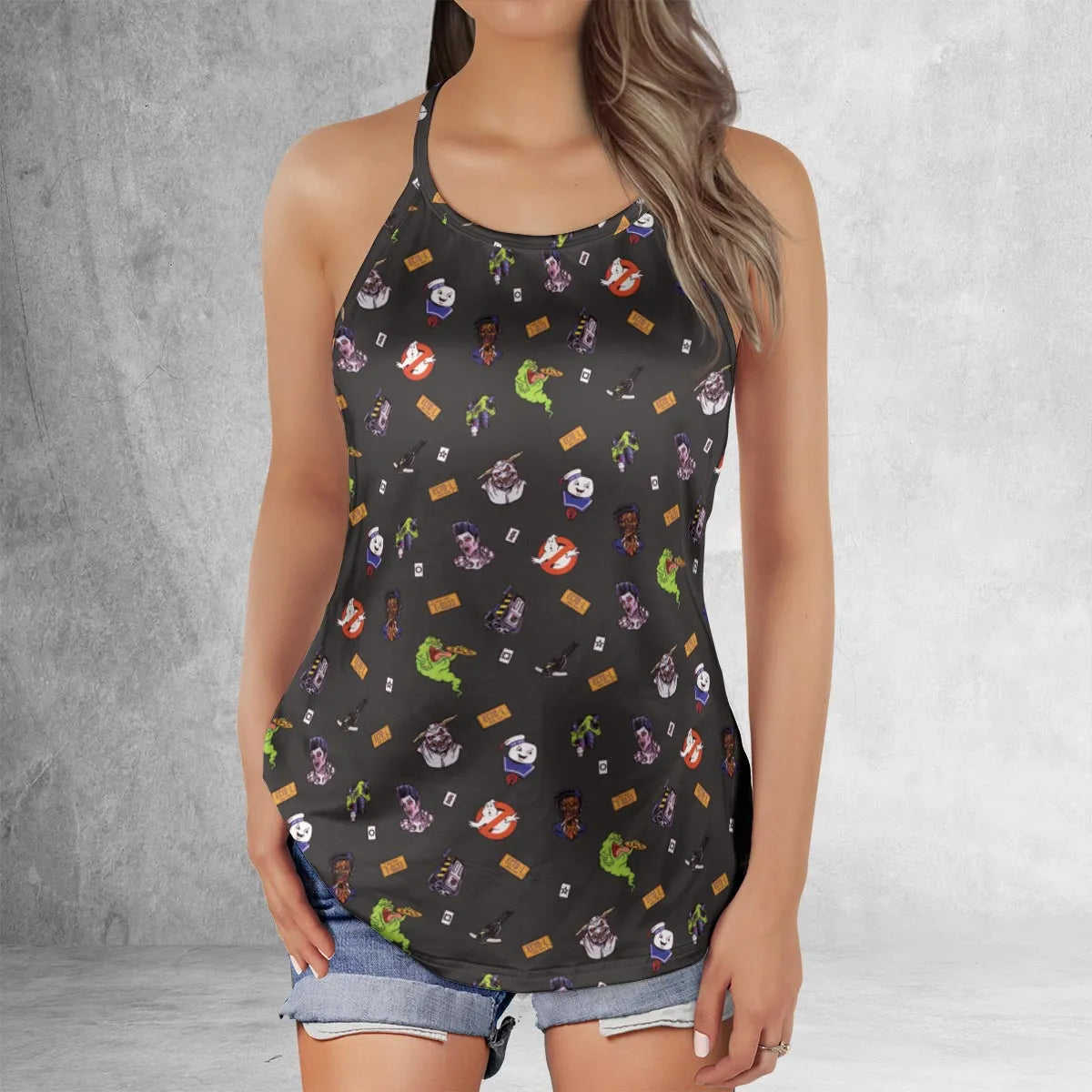 Criss Cross Tank Top - XMFCQV3R