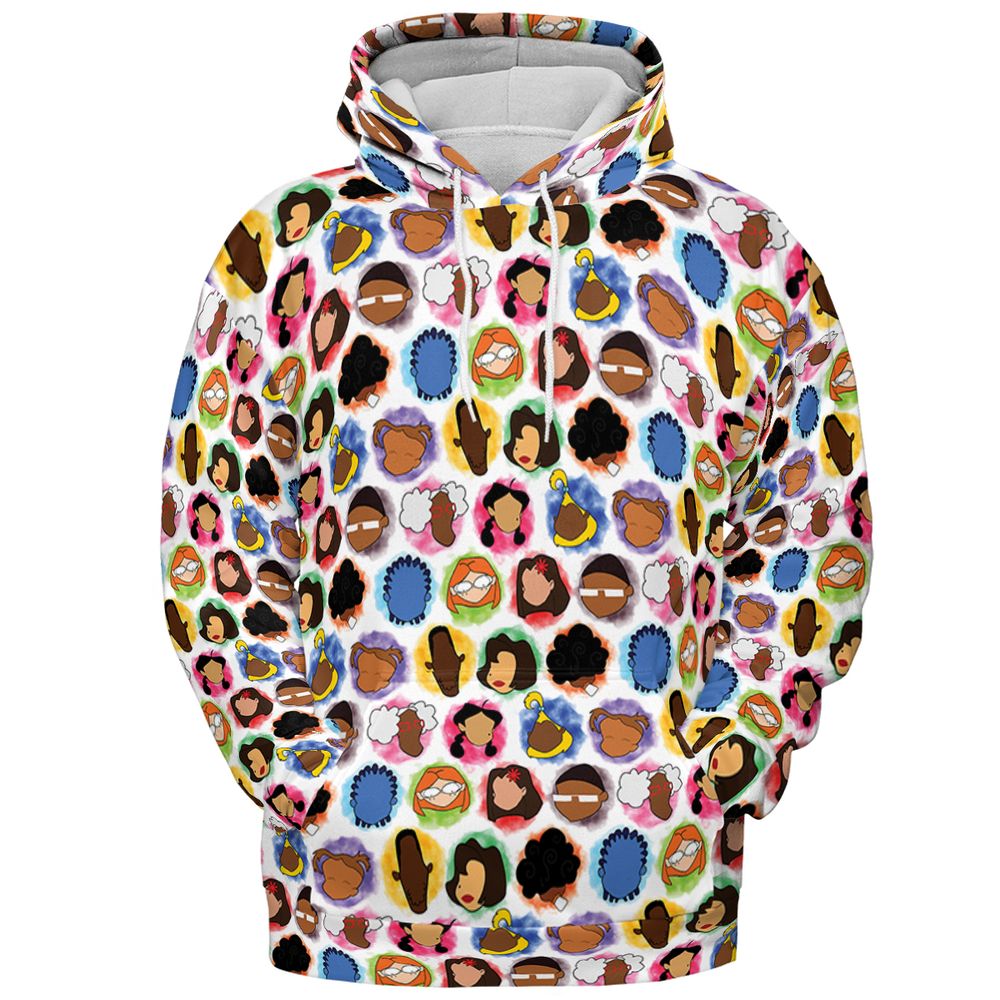 All-over Print Hoodie - 2E2X689H -  - 2