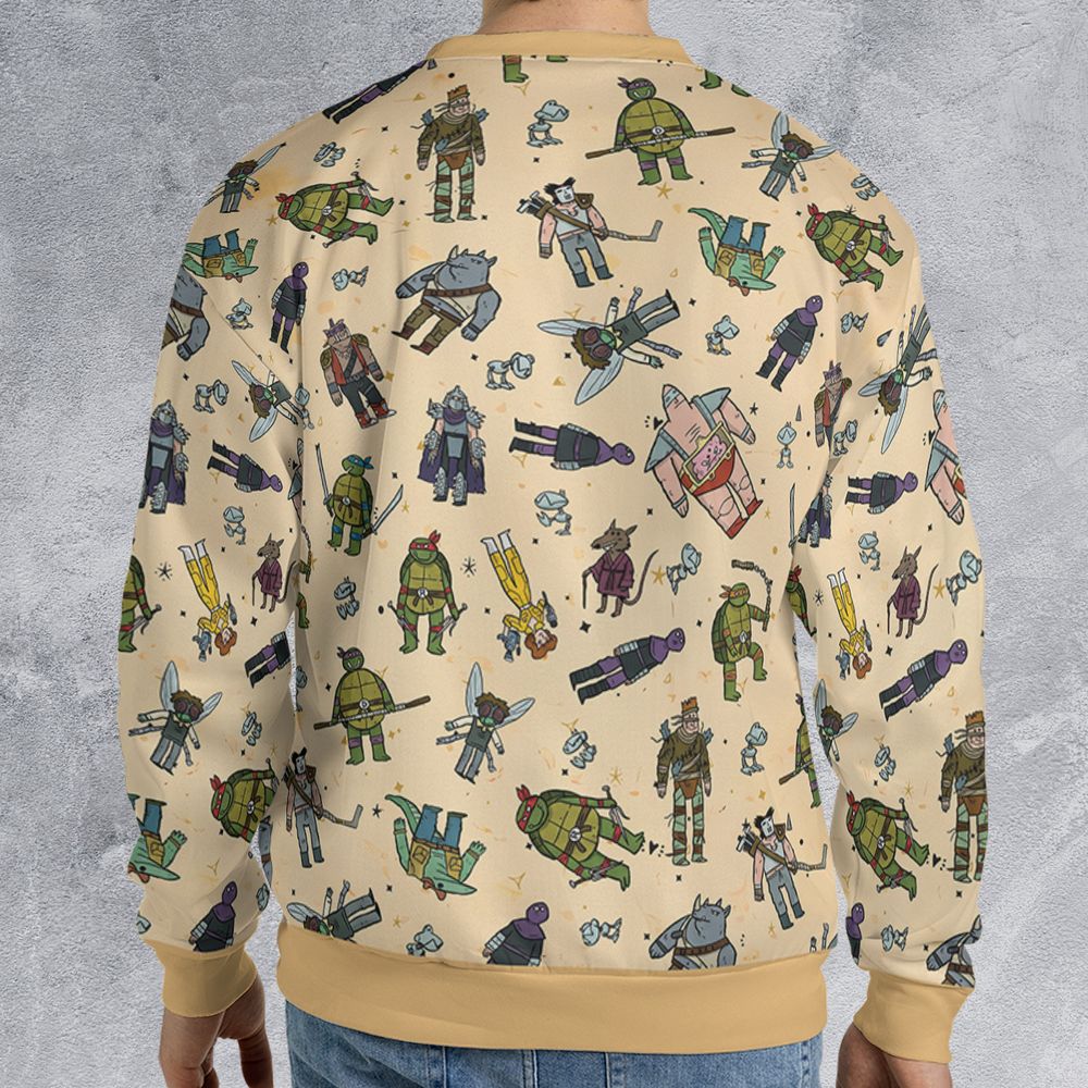 All-over Print Sweatshirt - 3U18S1P4 -  - 2