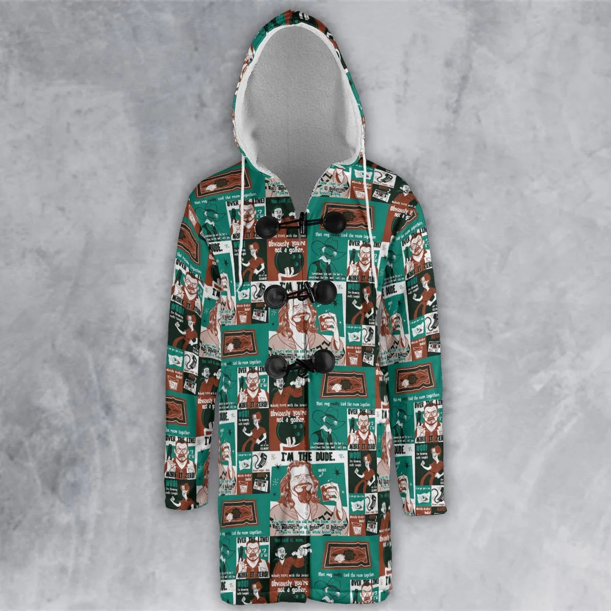 Hooded Cloak Coat - RD9UHGQK