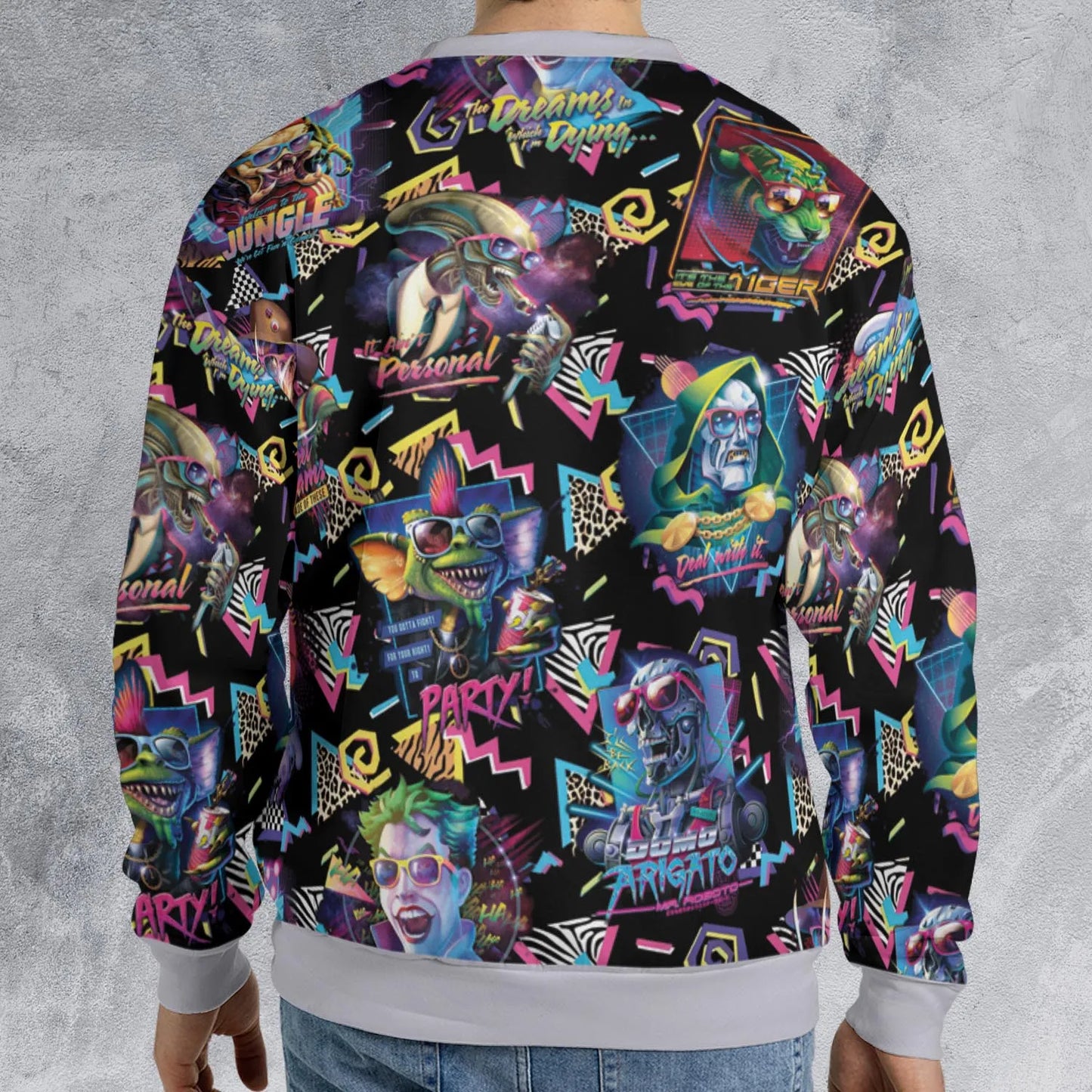 All-over Print Sweatshirt - V55WKG8H