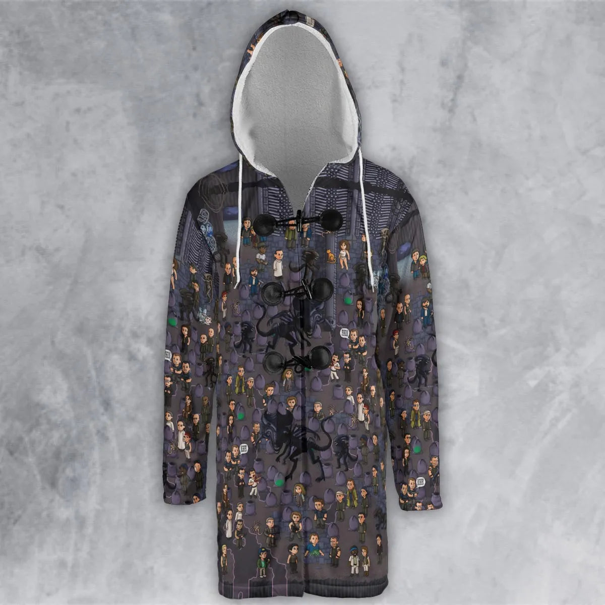 Hooded Cloak Coat - 2MLJL6CR