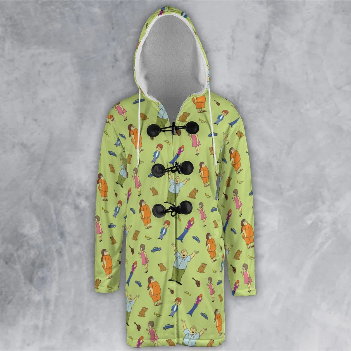 Hooded Cloak Coat - ST2B8EHN