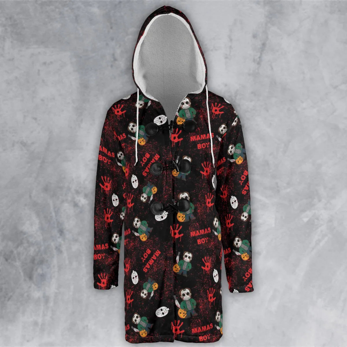 Hooded Cloak Coat - HM8D9BF8