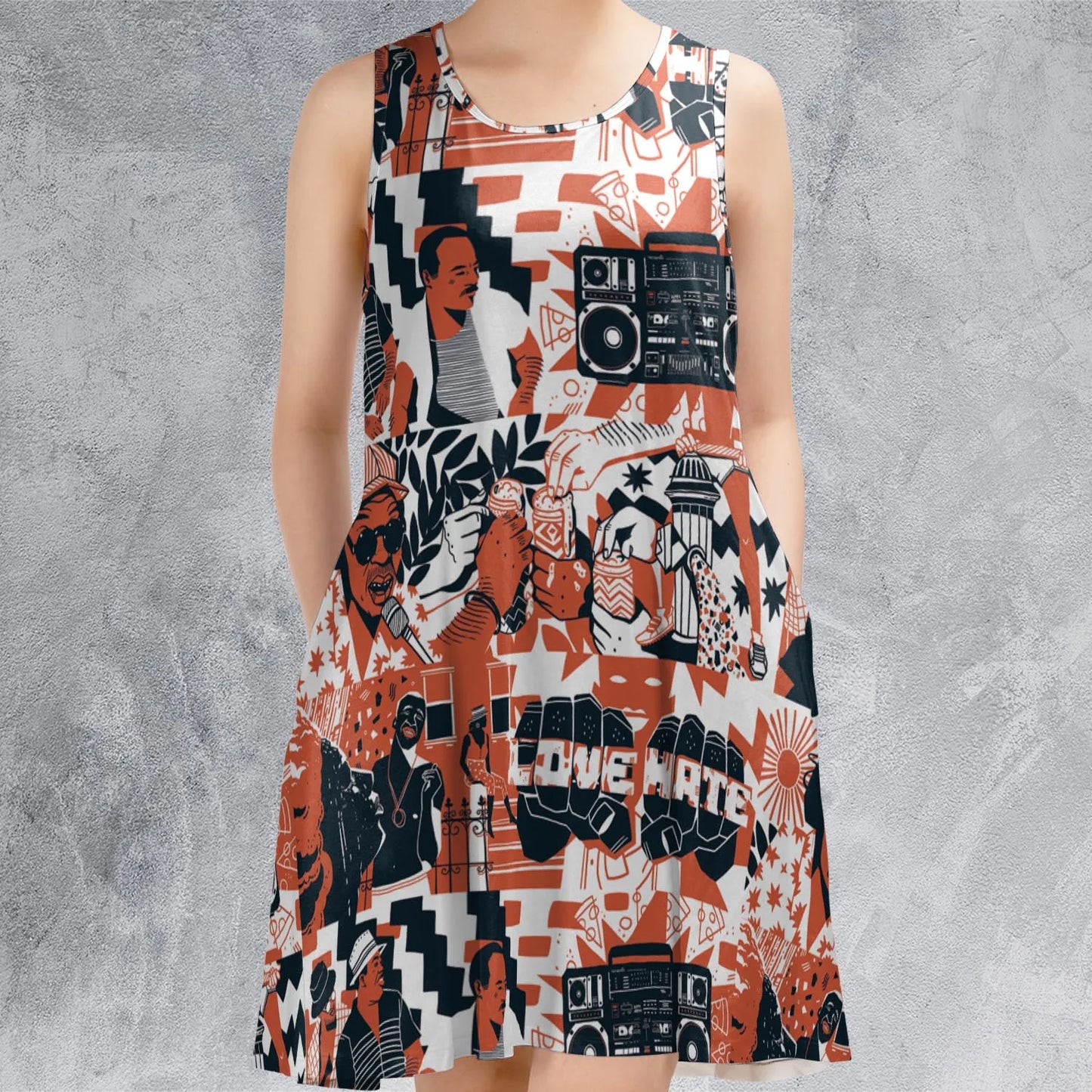 Sleeveless Dress - QCEBMXB2