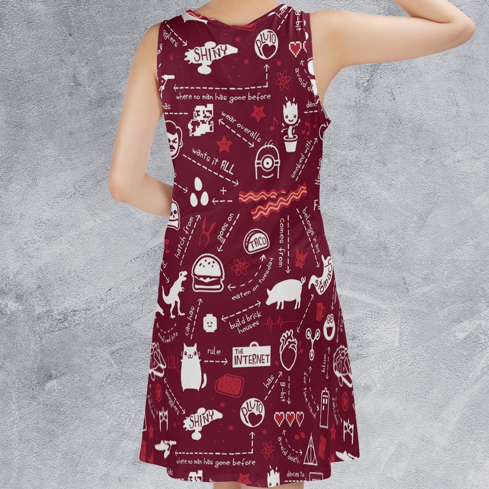 Sleeveless Dress - D9AXP33R -  - 2