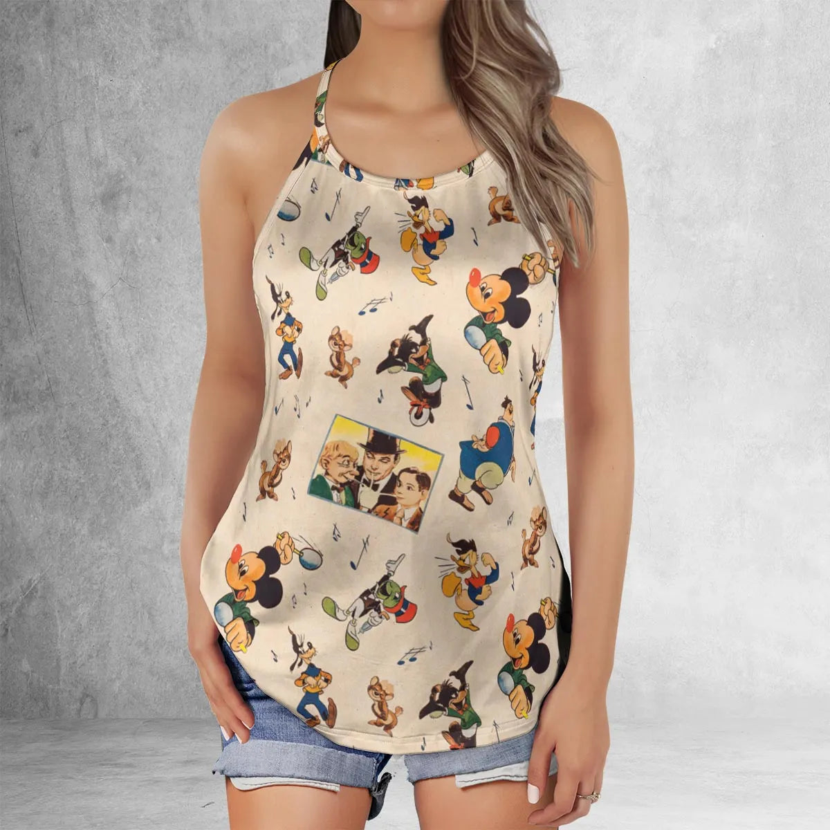 Criss Cross Tank Top - VAML5Q46