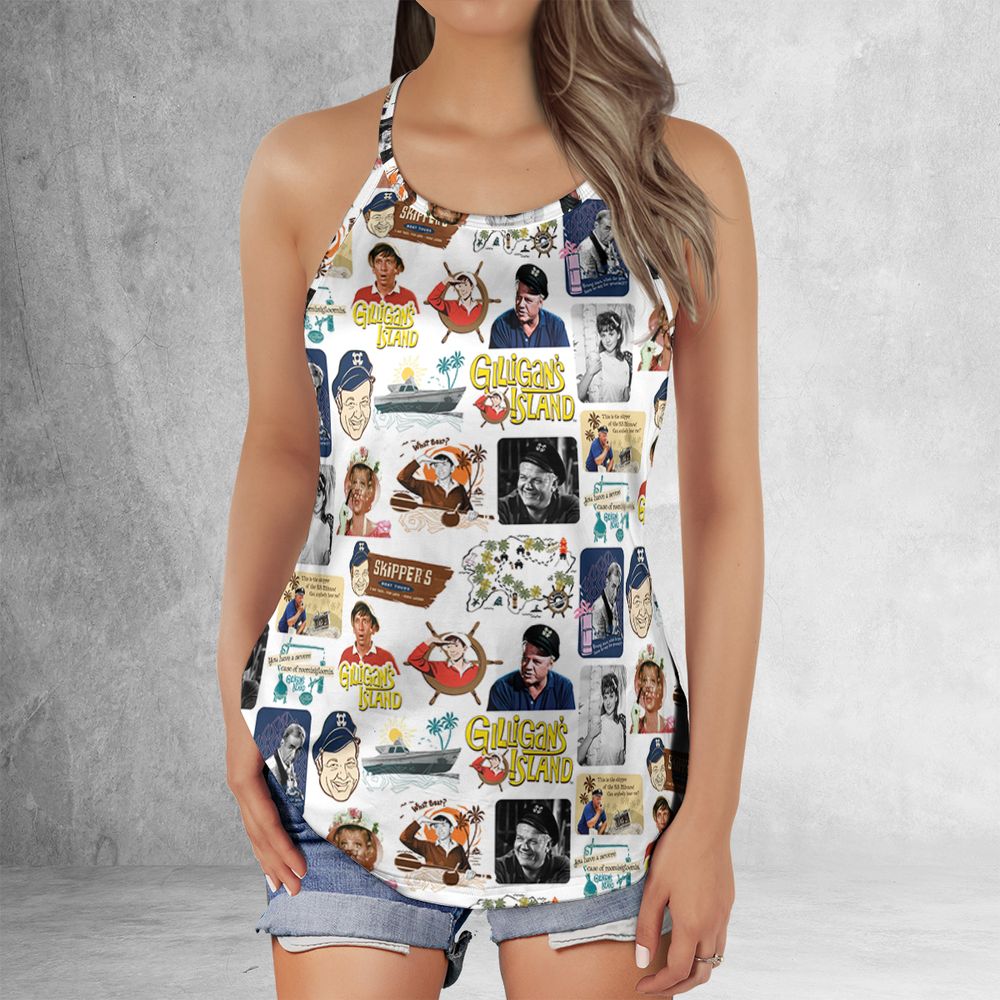 Criss Cross Tank Top - ZU8RATQK -  - 2