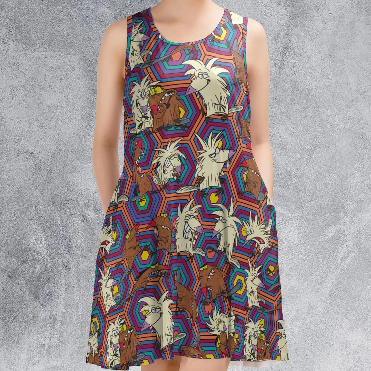 Sleeveless Dress - KSK9XG42