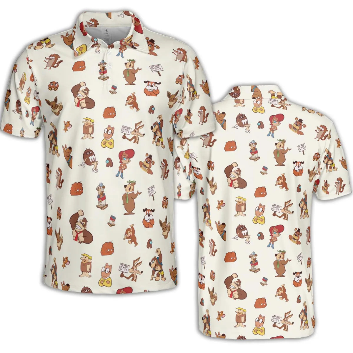 AOP Men/Women Polo Shirt - JW5GXKVY