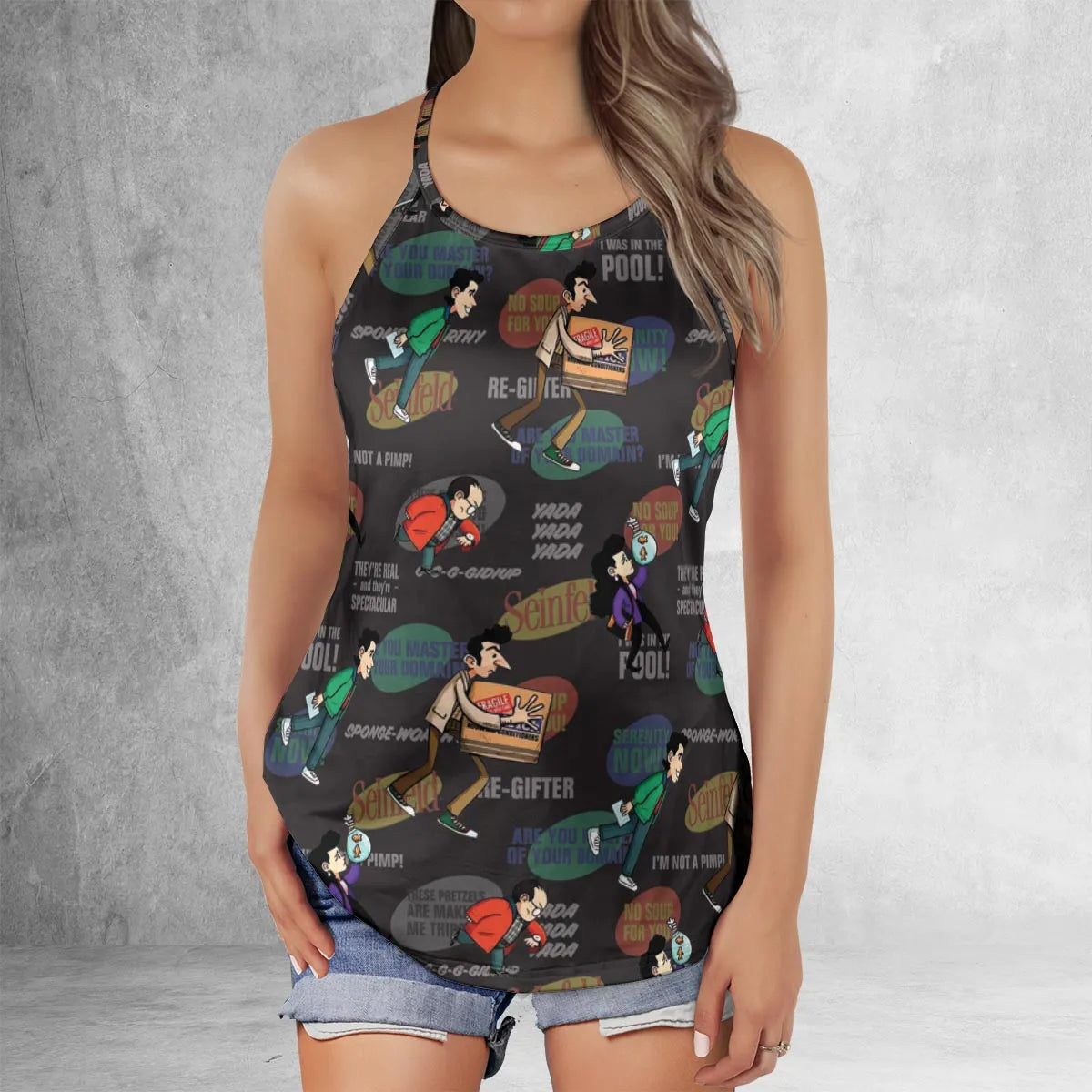 Criss Cross Tank Top - 3MKX29P4