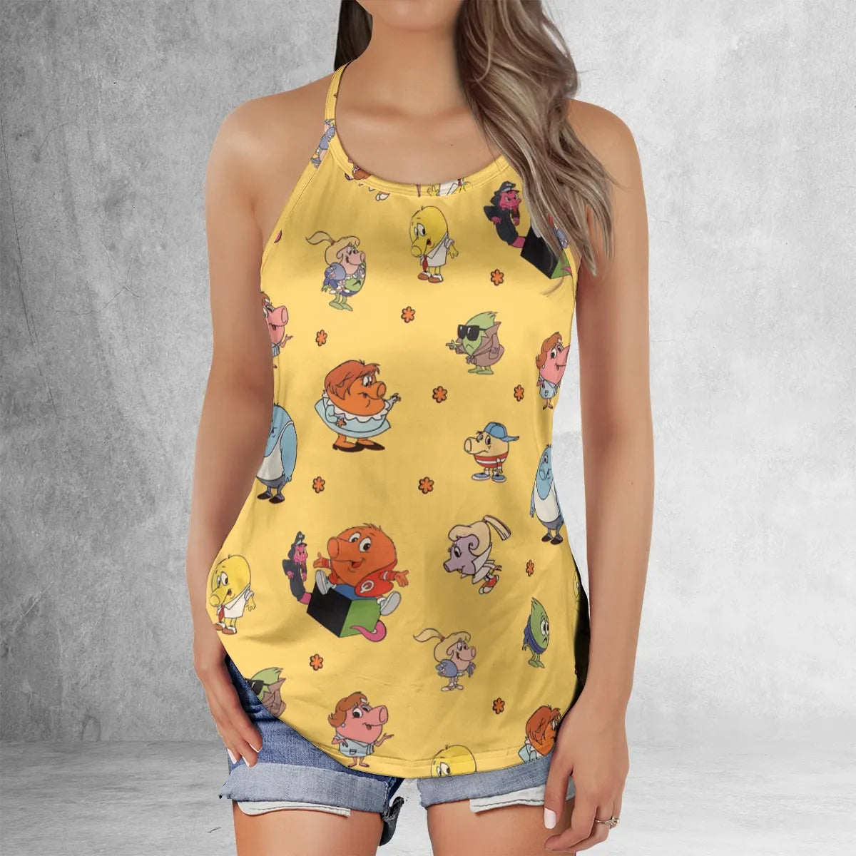 Criss Cross Tank Top - V6MNQVWJ