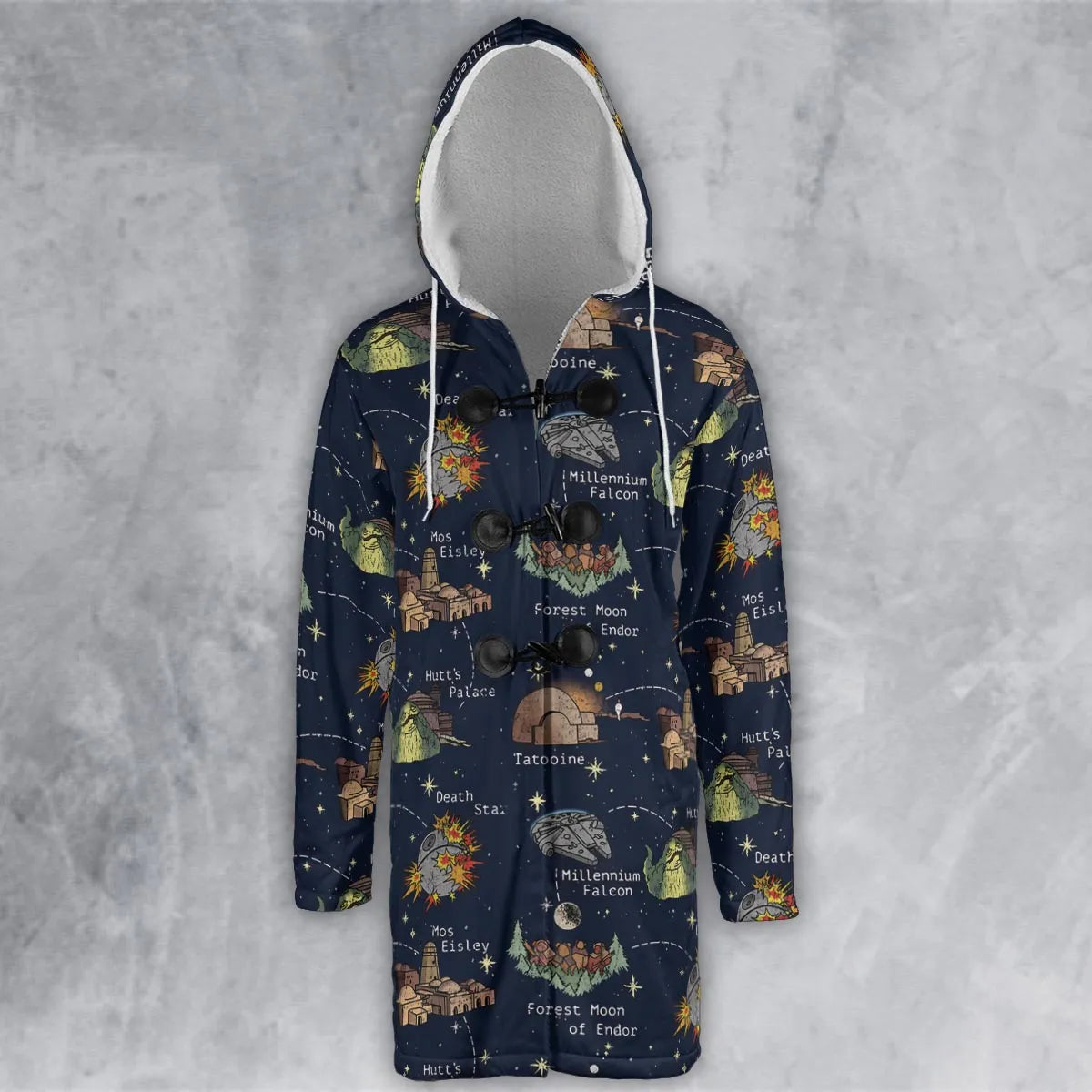 Hooded Cloak Coat - R92TLKXZ