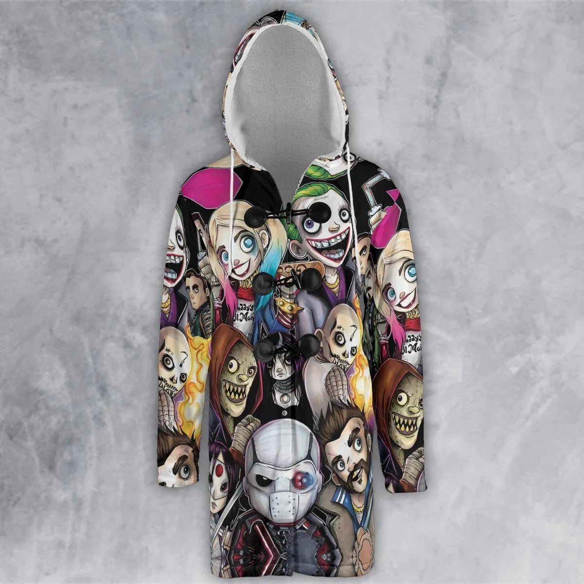 Hooded Cloak Coat - AE828EP7