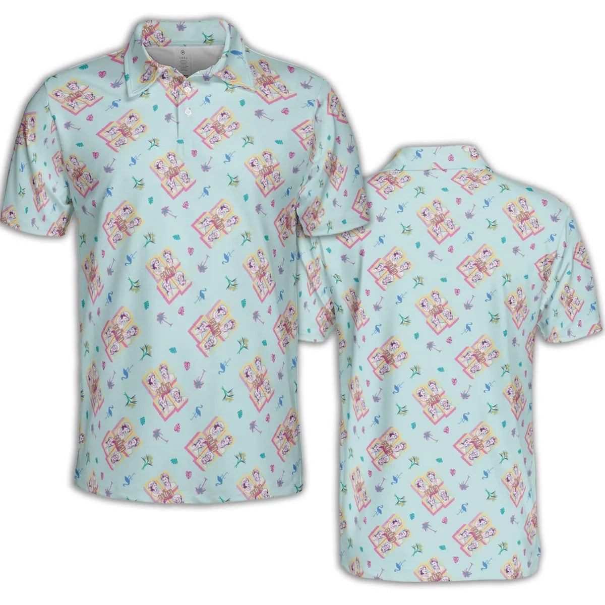 AOP Men/Women Polo Shirt - Q8ZKUMAD