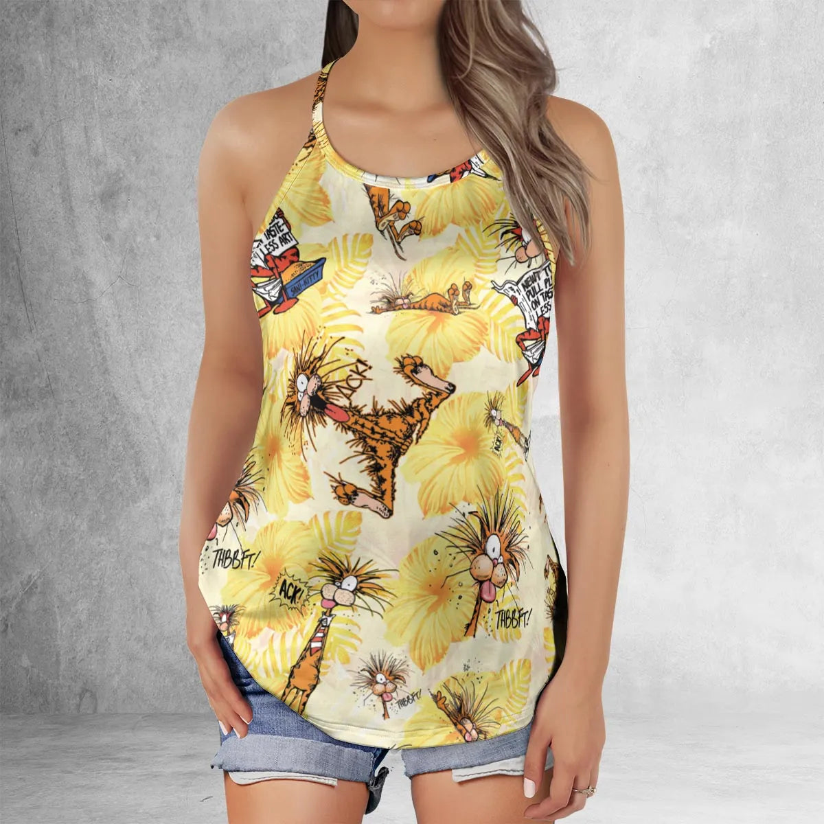 Criss Cross Tank Top - EHNRSET4