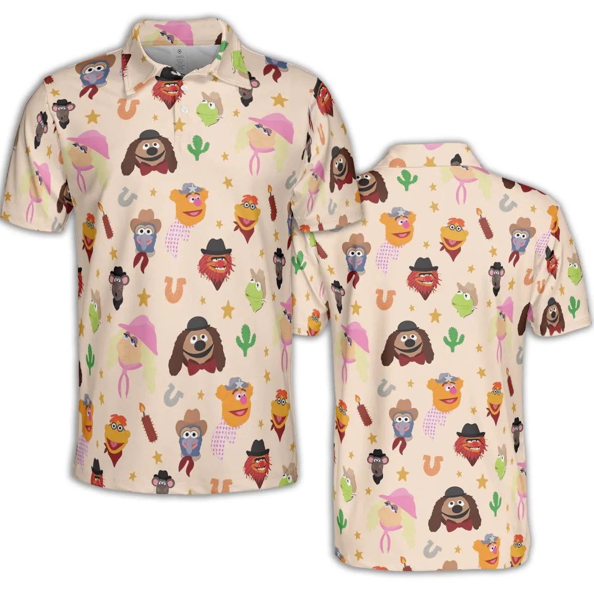AOP Men/Women Polo Shirt - GRVVK1GU
