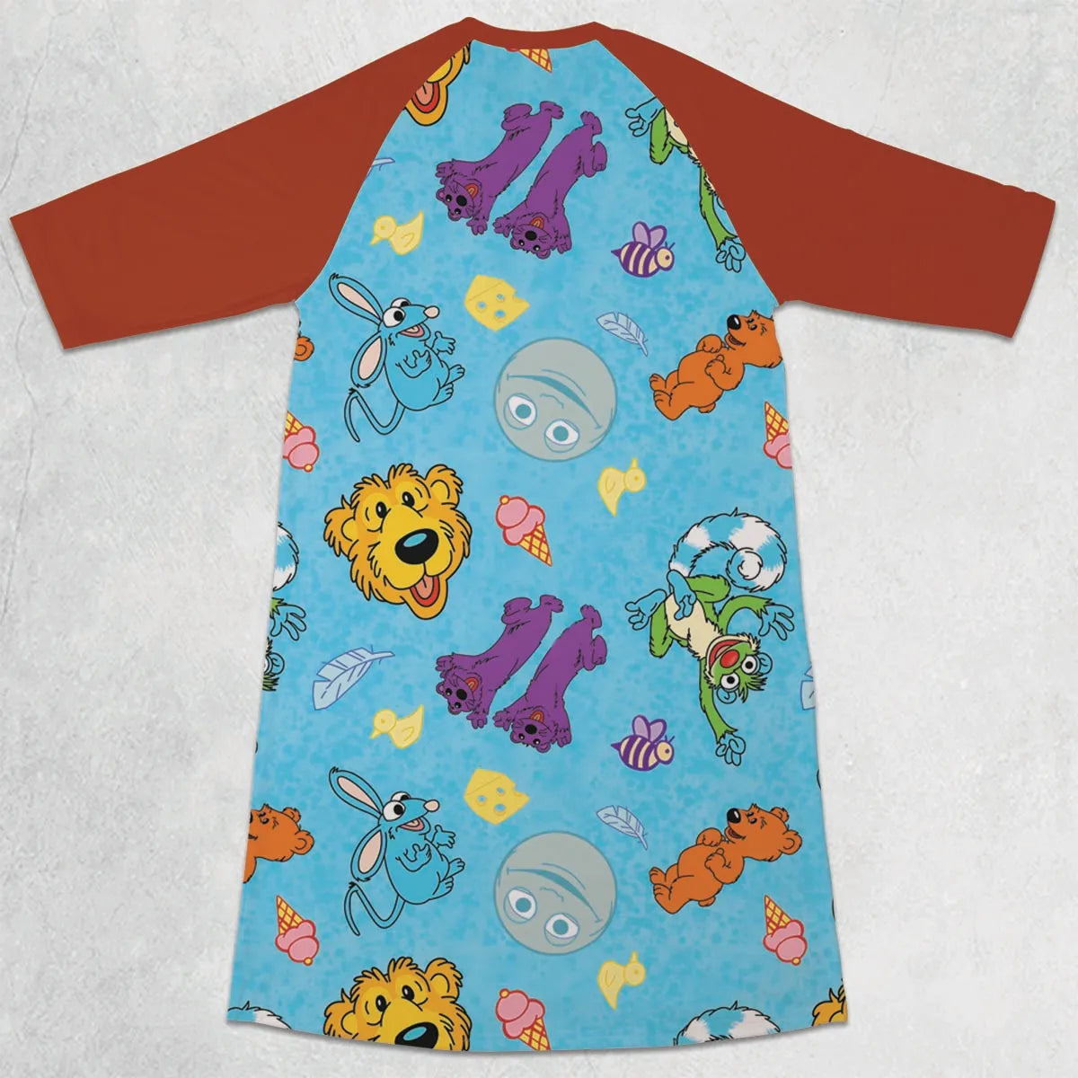 3/4 Sleeve Raglan Dress - N1W4KM1R