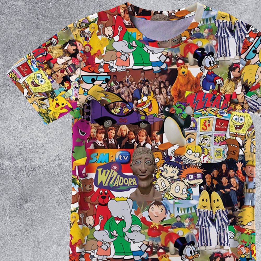 All-Over Print Unisex T-Shirt - V1667KGM -  - 2