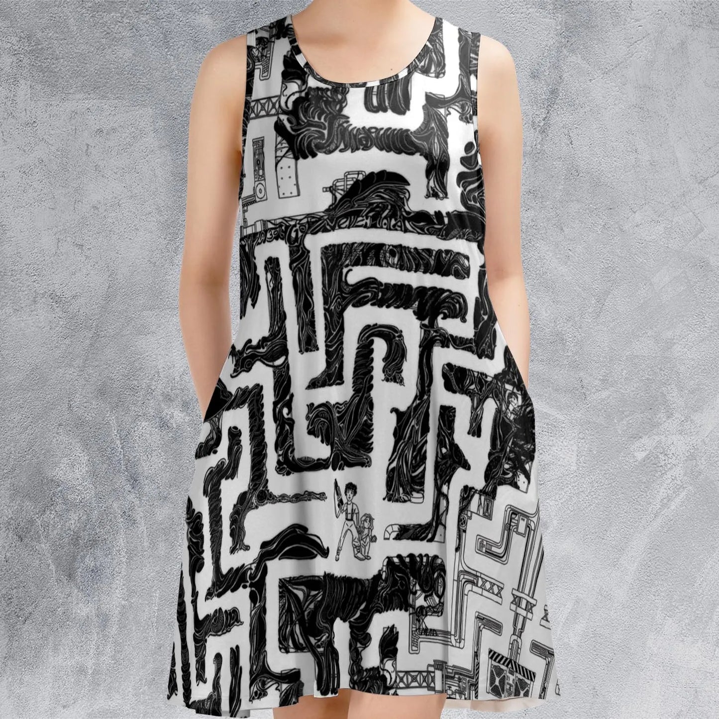 Sleeveless Dress - YMX1R3WZ