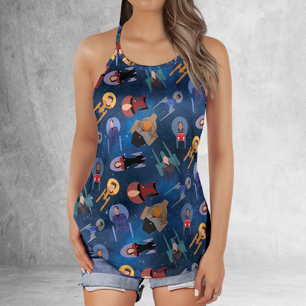 Criss Cross Tank Top - JZ46UT3C -  - 2