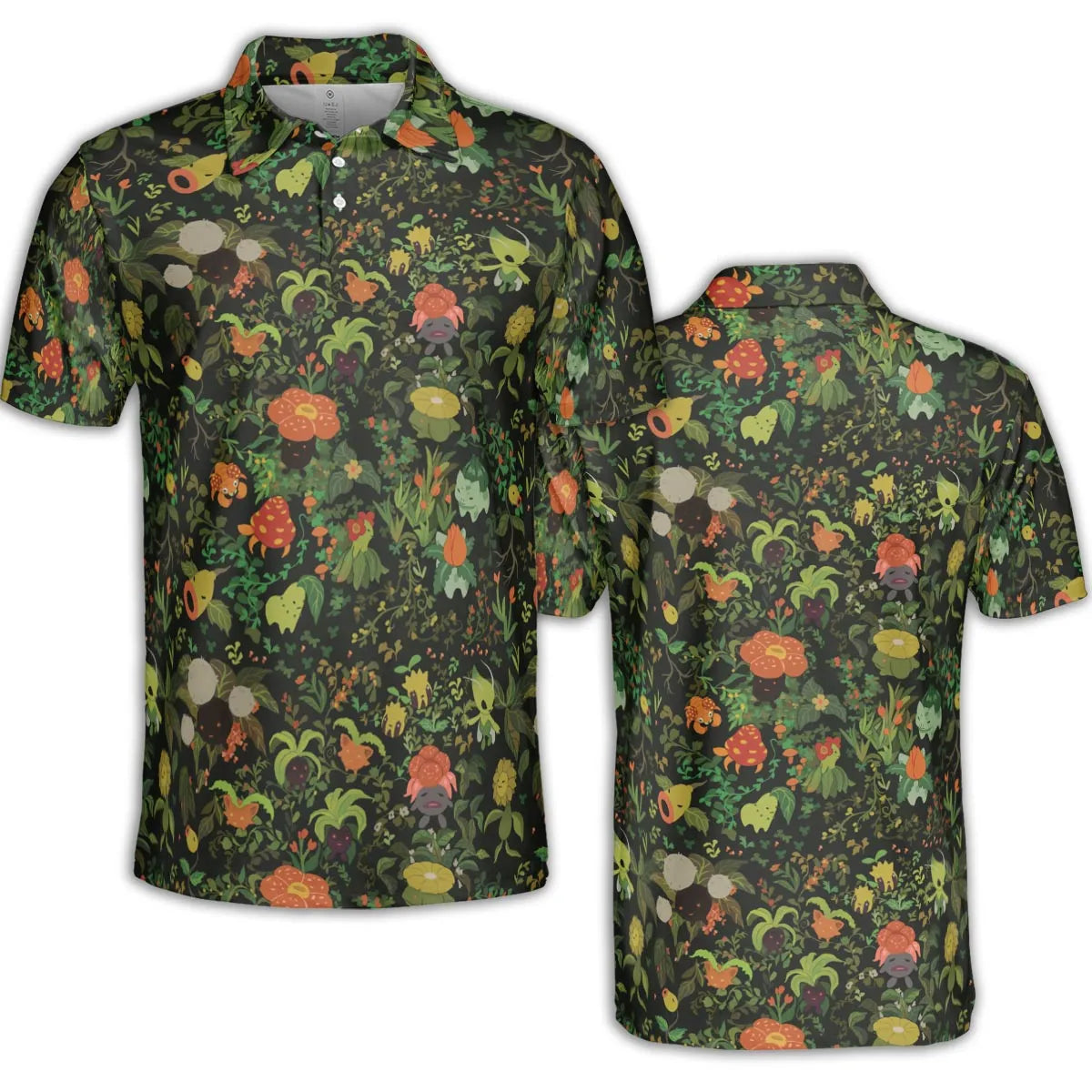 AOP Men/Women Polo Shirt - QED6VYFU