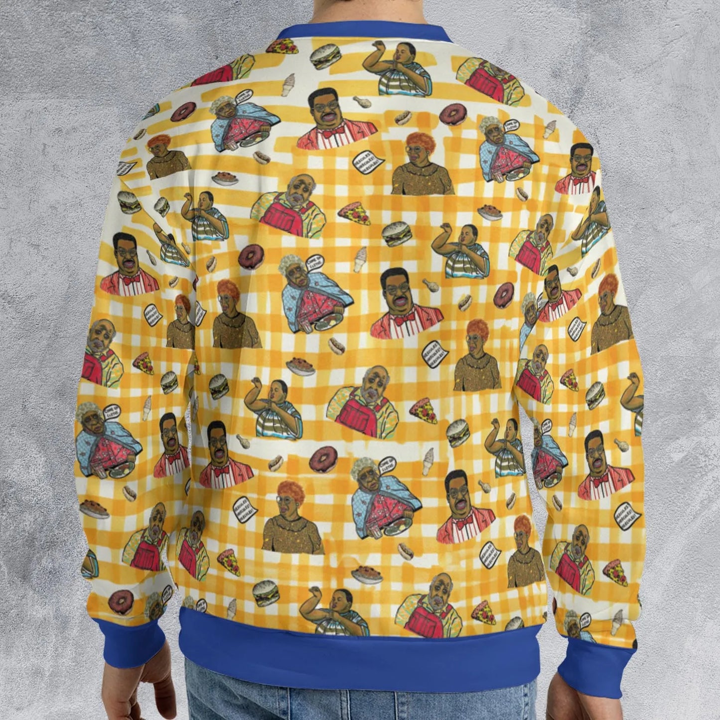 All-over Print Sweatshirt - HED7BW2Q