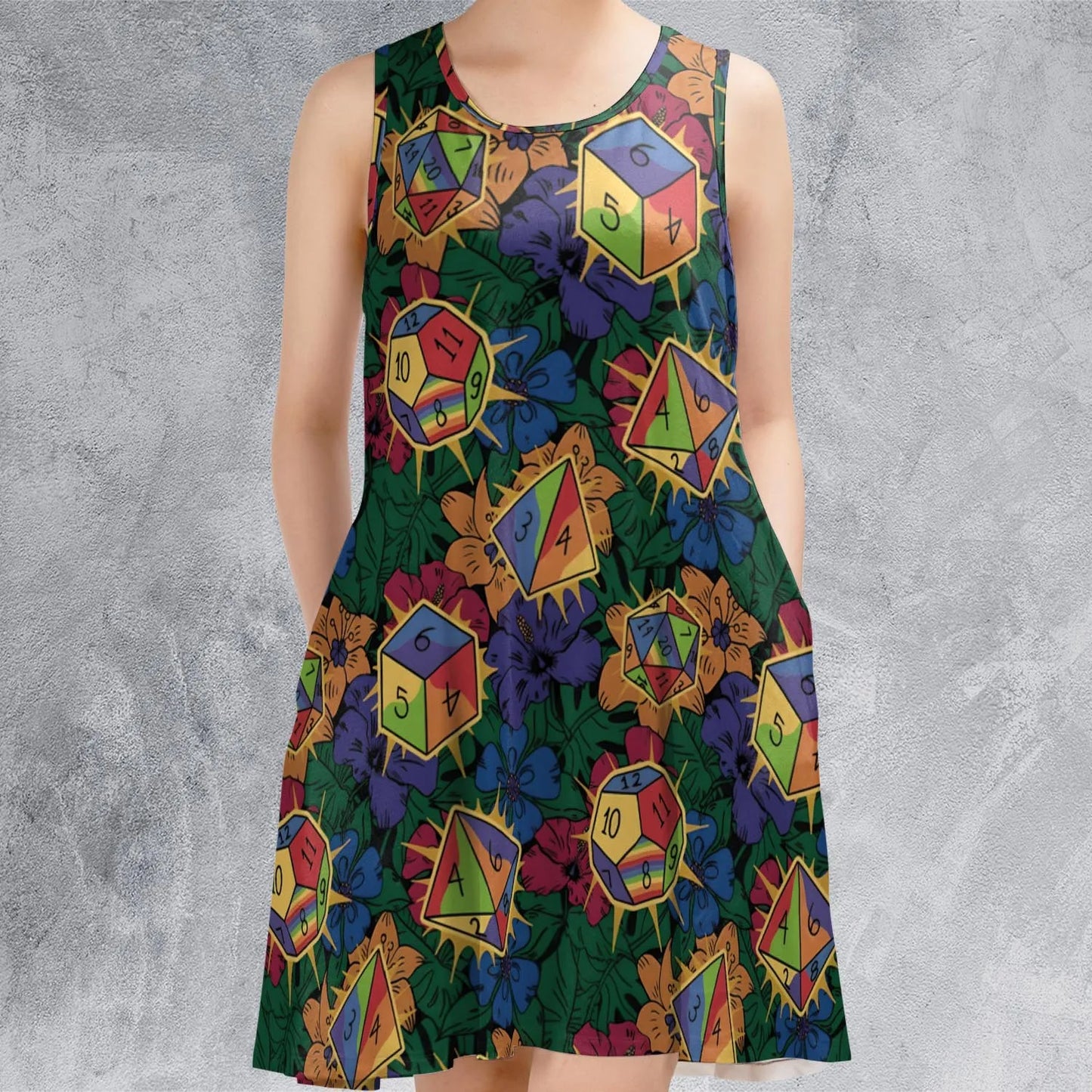 Sleeveless Dress - VZEZ4F7U