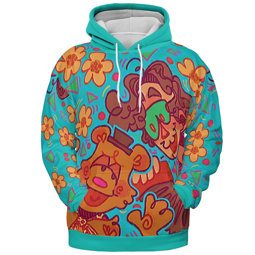 All-over Print Hoodie - DK1X6DXY -  - 2