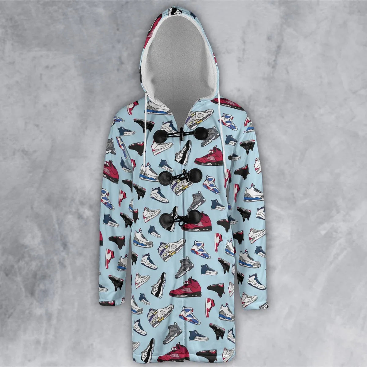 Hooded Cloak Coat - 9B6SW34W