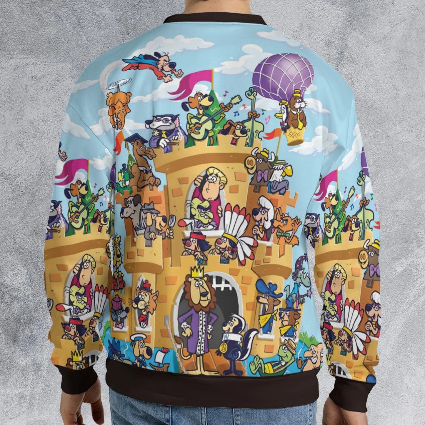 Classic Underdog All-over Print Sweatshirt