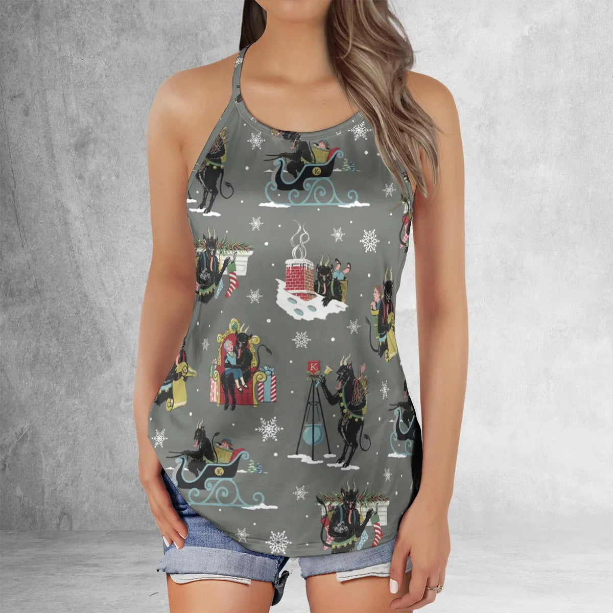 Criss Cross Tank Top - NJWYWKST